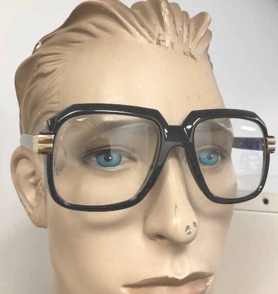 Black Frame Clear Lens Costume Glasses, 12 Pairs