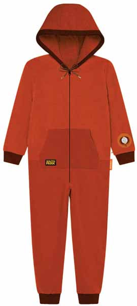 South Park Kenny Adult Onesie Costume, X-Large