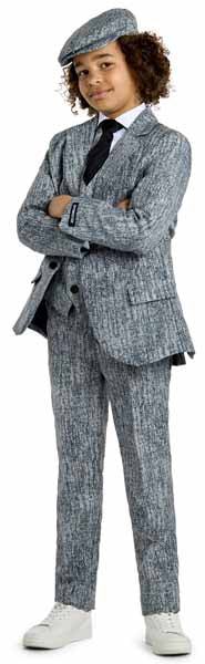 Suitmeister Boys' 1920s Gangster Costume Suit, Small
