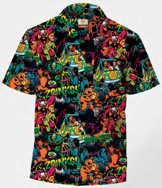 Suitmeister Scooby-Doo Short Sleeve Shirt, X-Large