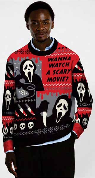 Suitmeister Ghostface Adult Sweater, X-Large