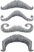 Stachetats Regular Hairy Glow Stache