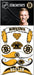 Boston Bruins Stachetats Regular Temporary Tattoos