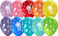 #1 NUMBERS-ALL-OVER 12" TRENDY ASST 50/B