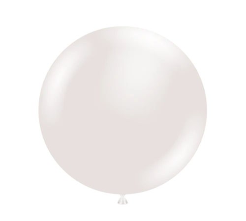 Pearl White Sugar 36″ Latex Balloons (2/Pk)