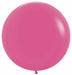 Sempertex Fuchsia 24-Inch Latex Balloons, 10-Pack