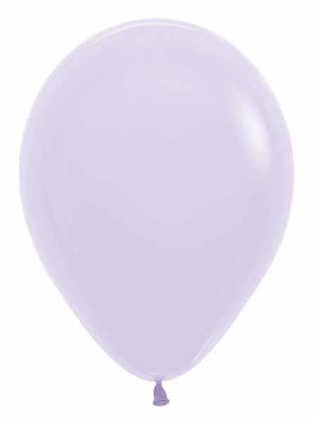 Sempertex 5-Inch Pastel Matte Lilac Latex Balloons, 50 Count