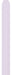 Sempertex 260 Pastel Matte Lilac Twisting Balloons, 50 Pack