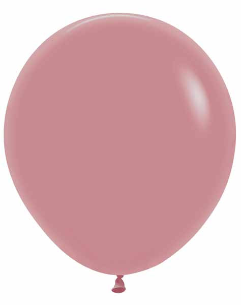 Sempertex Rosewood 18 Inch Latex Balloons, 25 Pack