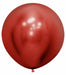 Sempertex Reflex Crystal Red 24-Inch Latex Balloons, 10 Count