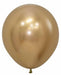 Sempertex Reflex Gold 18-Inch Latex Balloons, 25 Count
