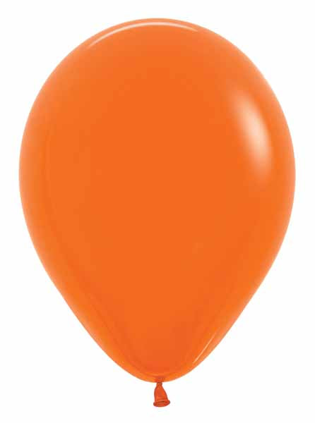 Sempertex Orange 11-Inch Latex Balloons, 50 Pack