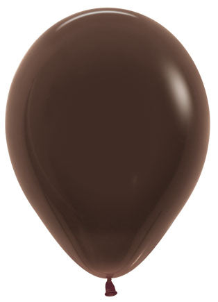 Sempertex 5-Inch Chocolate Brown Latex Balloons, 50 Pack