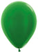 Sempertex 5 Inch Metallic Green Latex Balloons, 50 Pack
