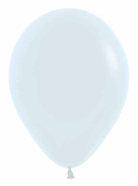 Sempertex White 5-Inch Latex Balloons, 50 Pack