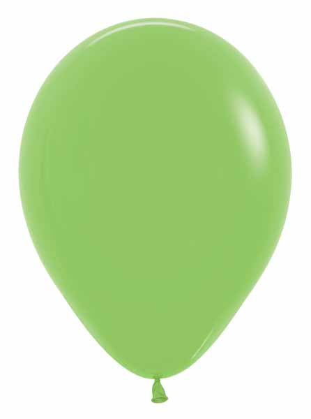 Sempertex Lime Green 5-Inch Latex Balloons, 50 Pack