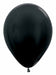 Sempertex Metallic Black 11-Inch Latex Balloons, 50 Count
