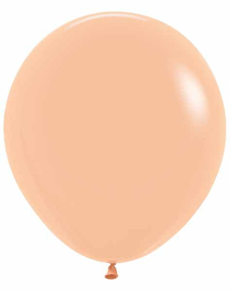 Sempertex Peach Blush #060 18-Inch Latex Balloons, 25 Count