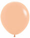 Sempertex Peach Blush #060 18-Inch Latex Balloons, 25 Count