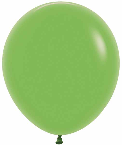 Sempertex Lime Green 18-Inch Latex Balloons, 25 Count