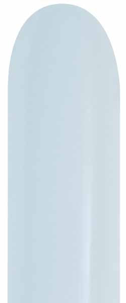 Sempertex White 260 Latex Twisting Balloons, 50 Count