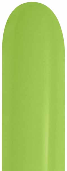 Sempertex Lime Green 260 Latex Twisting Balloons, 50 Count