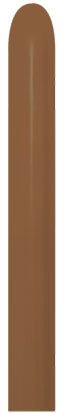 Sempertex Coffee Brown 260 Twisting Balloons, 50 Count