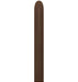 Sempertex Chocolate Brown 260 Twisting Balloons, 50 Count