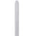 Sempertex 260 Satin Silver Twisting Balloons, 50 Count