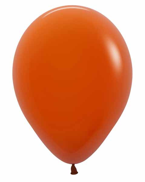Sempertex Sunset Orange 5-Inch Latex Balloons, 50 Count