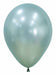 Sempertex 5" Silk Cool Mint Latex Balloons, 50 Pack