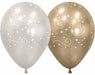 GOLDEN STARS & SWRLS 11" SEMPERTEX 50/BG