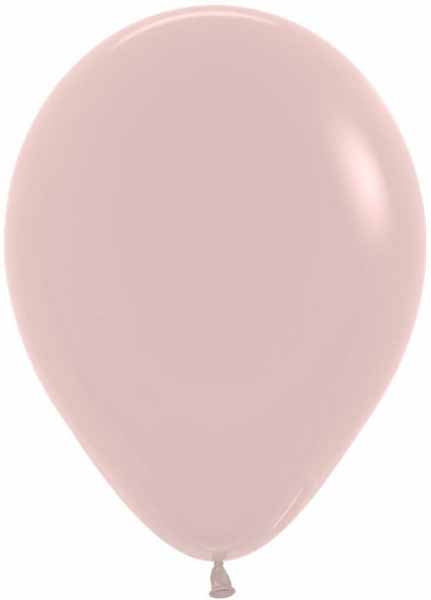 Sempertex Creamy Blush 11 Inch Latex Balloons, 50 Count