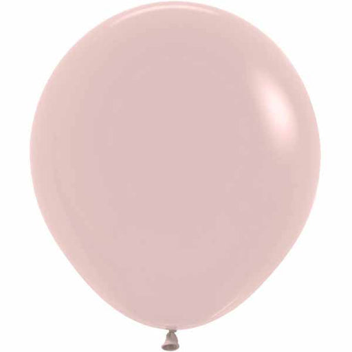 Sempertex Creamy Blush 18-Inch Latex Balloons, 25 Count