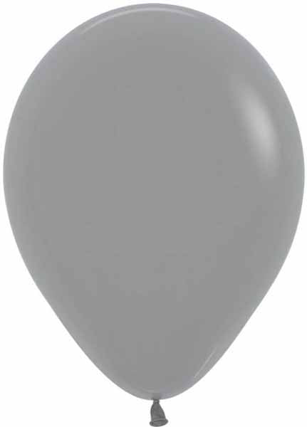 Sempertex Urban Grey 11-Inch Latex Balloons, 50 Pack
