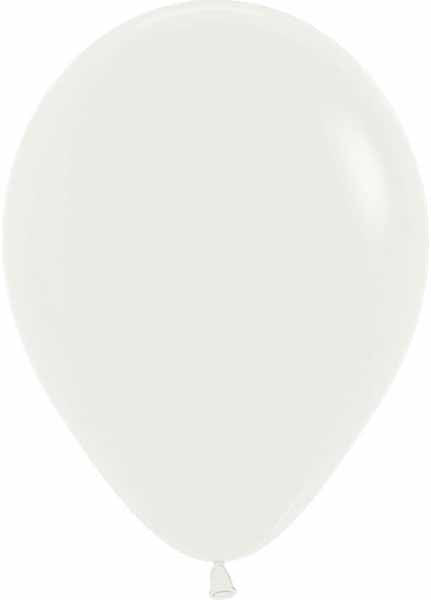 Sempertex Almond White 5-Inch Latex Balloons, 50 Count