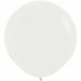 Sempertex Almond White 24-Inch Latex Balloons, 10 Pack
