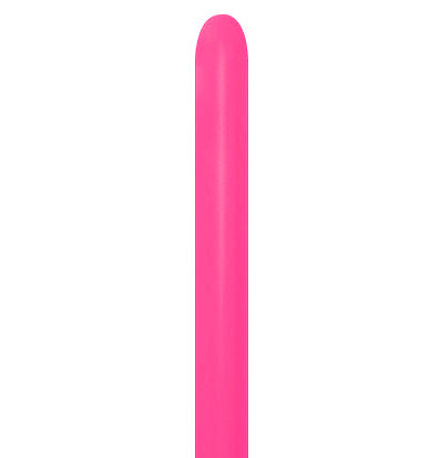 Sempertex Neon Fuchsia 260 Twisting Balloons, 50 Count