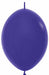 Sempertex Violet 12" Link-O-Loons Latex Balloons, 25 Pack