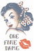Tinsley Transfers Hottie Girl 1940 Vintage Temporary Tattoo