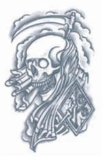 Reaper Prison Temporary Tattoo