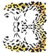 Tinsley Transfers Cheetah Face Temporary Tattoos