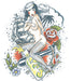 Tinsley Transfers Extra Large Sailor Tattoo FX