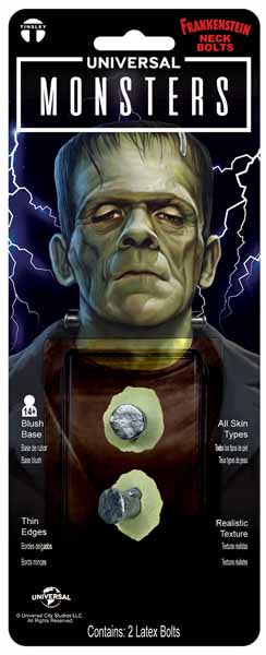 Tinsley Transfers Frankenstein Bolts Latex Prosthetic