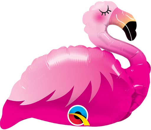 Pink Flamingo Mini Shape Foil Balloon