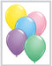 Qualatex 16-Inch Pastel Assorted Latex Balloons, 50 Count