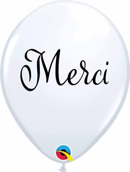SIMPLY MERCI 11" WHITE 50/BG