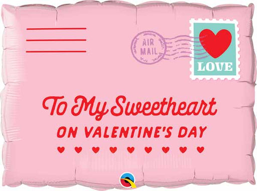 To My Sweetheart 30-Inch Valentine's Day Foil Balloon