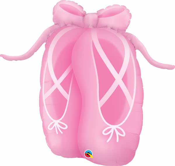 Ballerina Slippers 35-Inch Shaped Foil Balloon