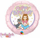 Precious Girls Club 18-Inch Birthday Foil Balloon